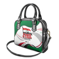 Syria Independence Day Shoulder Handbag with National Flag and Emblem