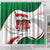 Syria Independence Day Shower Curtain with National Flag and Emblem