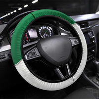 Syria Independence Day Steering Wheel Cover with National Flag and Emblem