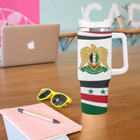 Syria Independence Day Tumbler With Handle with National Flag and Emblem