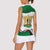 Syria Independence Day Women Sleeveless Polo Shirt with National Flag and Emblem