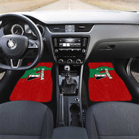 Syria National Emblem Car Mats with Map and Flag Pattern