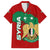 Syria National Emblem Family Matching Long Sleeve Bodycon Dress and Hawaiian Shirt with Map and Flag Pattern
