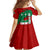 Syria National Emblem Family Matching Mermaid Dress and Hawaiian Shirt with Map and Flag Pattern