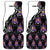 Personalized Bowling Flame Car Mats Black and White Split Pattern and Purple Fireball Graphics - Wonder Print Shop