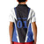 Personalized Bass Fishing Kid Polo Shirt Jumping Fish and Blue White Lightning Pattern Design - Wonder Print Shop