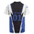 Personalized Bass Fishing Rugby Jersey Jumping Fish and Blue White Lightning Pattern Design - Wonder Print Shop