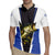 Personalized Bass Fishing Rugby Jersey Jumping Fish and Blue White Lightning Pattern Design - Wonder Print Shop