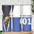 Personalized Bass Fishing Skinny Tumbler Jumping Fish and Blue White Lightning Pattern Design - Wonder Print Shop