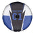 Personalized Bass Fishing Spare Tire Cover Jumping Fish and Blue White Lightning Pattern Design - Wonder Print Shop