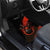 Personalized Bowling Tournament Car Mats Ball Strike Black And Red Custom Bowling Team - Wonder Print Shop
