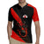 Personalized Bowling Tournament Rugby Jersey Ball Strike Black And Red Custom Bowling Team - Wonder Print Shop