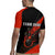 Personalized Bowling Tournament Rugby Jersey Ball Strike Black And Red Custom Bowling Team - Wonder Print Shop