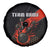 Personalized Bowling Tournament Spare Tire Cover Ball Strike Black And Red Custom Bowling Team - Wonder Print Shop