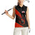 Personalized Bowling Tournament Women Sleeveless Polo Shirt Ball Strike Black And Red Custom Bowling Team - Wonder Print Shop