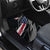 Custom Bike Shirt Racing Motocross Car Mats American Flag and Black Hexagon Lightning Graphic Design - Wonder Print Shop
