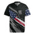 Custom Bike Shirt Racing Motocross Rugby Jersey American Flag and Black Hexagon Lightning Graphic Design - Wonder Print Shop