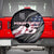 Custom Bike Shirt Racing Motocross Spare Tire Cover American Flag and Black Hexagon Lightning Graphic Design - Wonder Print Shop