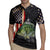 Custom Largemouth Bass Fishing Rugby Jersey American Flag and Bubble Texture Background - Wonder Print Shop