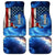 Custom American Flag Universe Patriotic Car Mats Blue Galaxy Sky Graphic Design - Wonder Print Shop