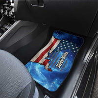 Custom American Flag Universe Patriotic Car Mats Blue Galaxy Sky Graphic Design - Wonder Print Shop