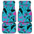 Personalized Ride Like a Girl Car Mats Motocross Graphic and Turquoise Pink Graffiti Design - Wonder Print Shop
