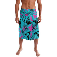 Personalized Ride Like a Girl Lavalava Motocross Graphic and Turquoise Pink Graffiti Design - Wonder Print Shop