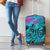 Personalized Ride Like a Girl Luggage Cover Motocross Graphic and Turquoise Pink Graffiti Design - Wonder Print Shop