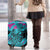 Personalized Ride Like a Girl Luggage Cover Motocross Graphic and Turquoise Pink Graffiti Design - Wonder Print Shop