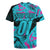 Personalized Ride Like a Girl Rugby Jersey Motocross Graphic and Turquoise Pink Graffiti Design - Wonder Print Shop