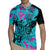 Personalized Ride Like a Girl Rugby Jersey Motocross Graphic and Turquoise Pink Graffiti Design - Wonder Print Shop