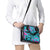 Personalized Ride Like a Girl Shoulder Handbag Motocross Graphic and Turquoise Pink Graffiti Design - Wonder Print Shop