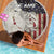 Walleye Fishing Beach Blanket American Flag Vintage Design and Custom Name Option - Wonder Print Shop
