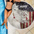 Walleye Fishing Beach Blanket American Flag Vintage Design and Custom Name Option - Wonder Print Shop