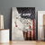 Walleye Fishing Canvas Wall Art American Flag Vintage Design and Custom Name Option - Wonder Print Shop
