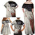 Walleye Fishing Family Matching Off Shoulder Maxi Dress and Hawaiian Shirt American Flag Vintage Design and Custom Name Option - Wonder Print Shop