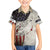 Walleye Fishing Hawaiian Shirt American Flag Vintage Design and Custom Name Option - Wonder Print Shop