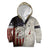 Walleye Fishing Kid Hoodie American Flag Vintage Design and Custom Name Option - Wonder Print Shop