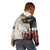 Walleye Fishing Kid Hoodie American Flag Vintage Design and Custom Name Option - Wonder Print Shop