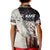 Walleye Fishing Kid Polo Shirt American Flag Vintage Design and Custom Name Option - Wonder Print Shop