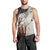 Walleye Fishing Men Tank Top American Flag Vintage Design and Custom Name Option - Wonder Print Shop