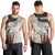 Walleye Fishing Men Tank Top American Flag Vintage Design and Custom Name Option - Wonder Print Shop