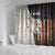 Walleye Fishing Shower Curtain American Flag Vintage Design and Custom Name Option - Wonder Print Shop