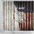 Walleye Fishing Shower Curtain American Flag Vintage Design and Custom Name Option - Wonder Print Shop