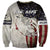 Walleye Fishing Sweatshirt American Flag Vintage Design and Custom Name Option - Wonder Print Shop