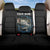 Striped Bass Jumping Back Car Seat Cover Blue Splash Graphic and Custom Name Design - Wonder Print Shop