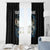Striped Bass Jumping Window Curtain Blue Splash Graphic and Custom Name Design - Wonder Print Shop