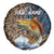 Redfish Splashing in Marsh Grass Spare Tire Cover Custom Name and Nature Background Design - Wonder Print Shop