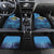 Largemouth Bass Fishing Underwater Graphic Car Mats Mountain Silhouette and Custom Name Design - Wonder Print Shop
