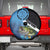Largemouth Bass Fishing Underwater Graphic Spare Tire Cover Mountain Silhouette and Custom Name Design - Wonder Print Shop